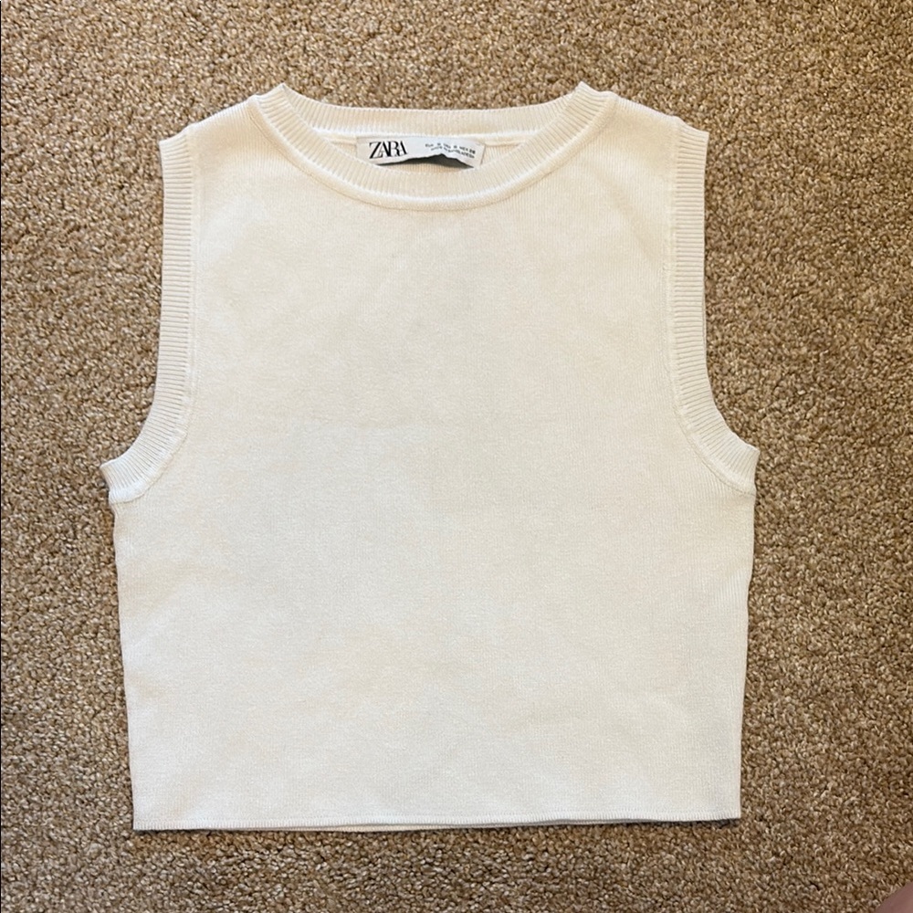 Zara Knit Crop Top